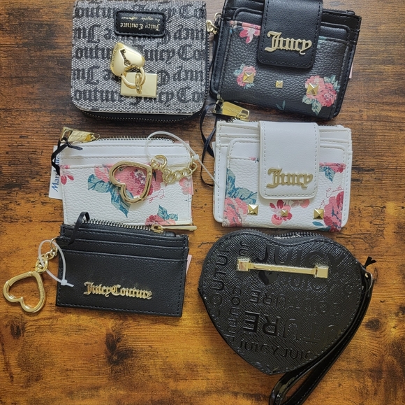 NWT Lot of Juicy Couture Wallets, Card Cases, and Coin Purses - Picture 4 of 4